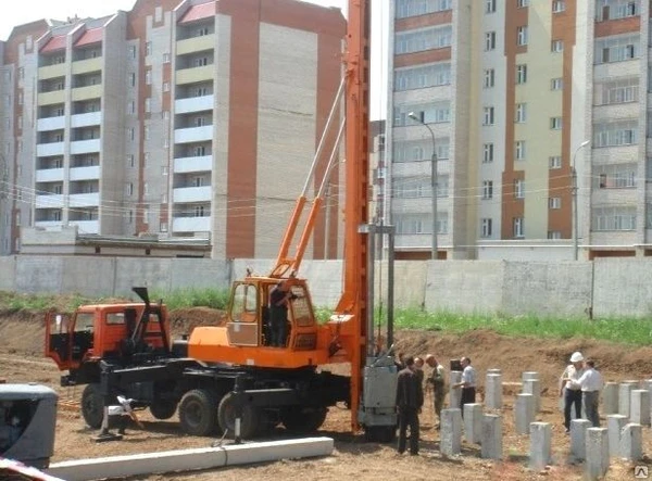 Фото Услуги сваебоя