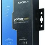 фото 2-портовый асинхронный сервер NPort 5210A MOXA RS-232 в Ethernet