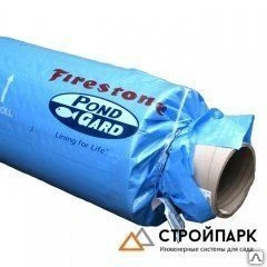 Фото Бутилкаучуковая мембрана для пруда Firestone, ширина 12,20м (в отрез)