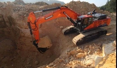 Фото Аренда гусеничного экскаватора DOOSAN DX420LCA