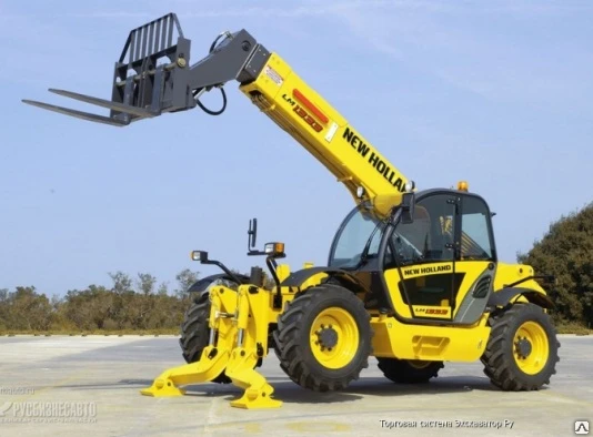 Фото Колесный телескопический погрузчик New Holland LM1445