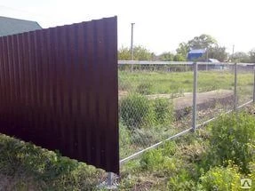 Фото Бетонирования столбов под ограждения