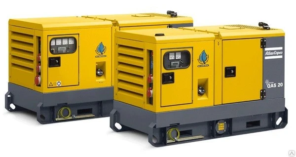 Фото Аренда дизель генератора Atlas Copco QAS 40