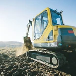 фото Аренда мини-экскаватора Volvo EC55В