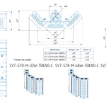 Фото №3 Промышленный светильник Модуль SVT-STR-M-48Вт-TRIO90-C 140 Лм/Вт 20160 Лм