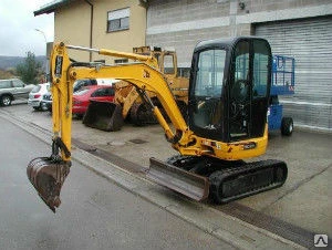 Фото Услуги мини-экскаватора Komatsu WB93R-2