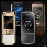 фото Nokia 8600 коричневый сотовые телефоны