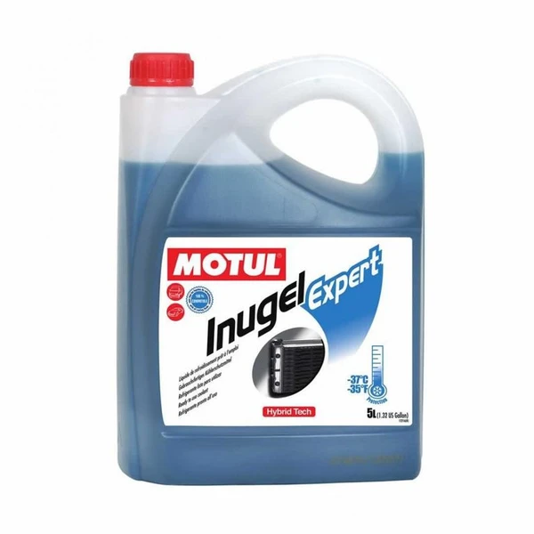 Фото Охлаждающая жидкость MOTUL Inugel Expert -37 (сине-зеленый) 5л. 102928