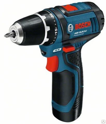 Фото BOSCH GSR 10.8-2 Li Professional Аккумуляторная дрель шуруповёрт