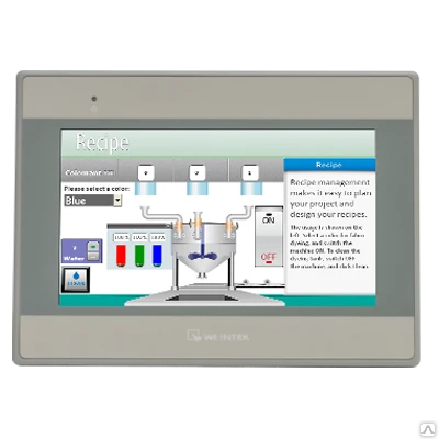 Фото Панель оператора сенсорная 10.1”, 3 порта RS232/RS485 MT8101iE Weintek