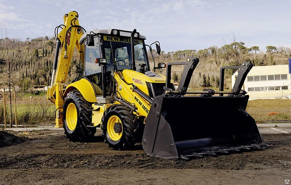 Фото Экскаватор-погрузчик New Holland B90B LR