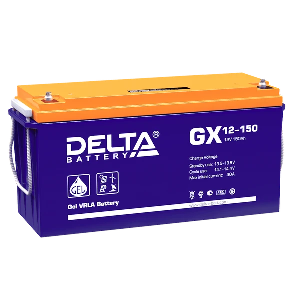 Фото Аккумулятор Delta GX 12-150