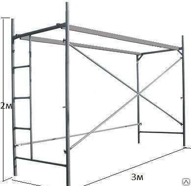 Фото Леса строительные рамного типа ЛСПР-200