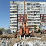 фото Статическое вдавливание свай 35х35