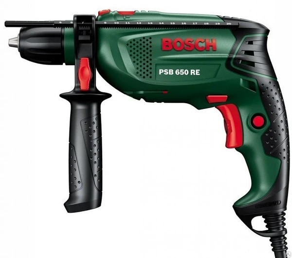 Фото Ударная дрель BOSCH PSB 650 RE (603128020)