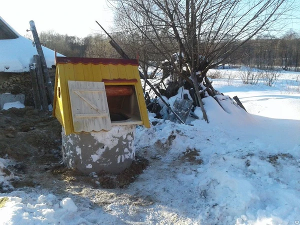 Фото Колодец зимой под ключ