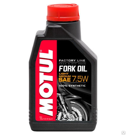 Фото Гидравлическое масло MOTUL Fork Oil FL Medium 7.5W 1л., синтетическое