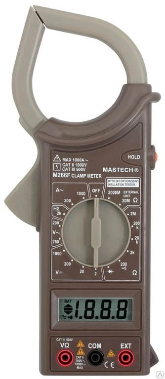 Фото Токовые клещи M266F MASTECH