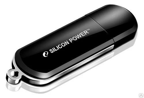 Фото Модуль памяти Flash Disk 8GB Silicon Power Luxmini 322 чёрный