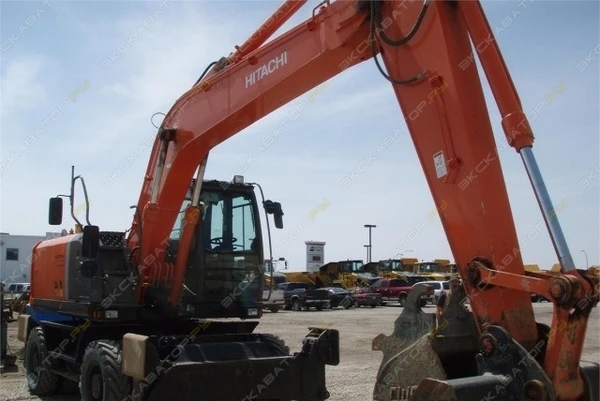 Фото Аренда колесного экскаватора Hitachi ZX190W-3, Самара