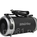 фото Колонка портативная Bluetooth SmartBuy STINGER, 2.1, Bluetooth, MP3, FM, черная кожа (SBS-101)/6