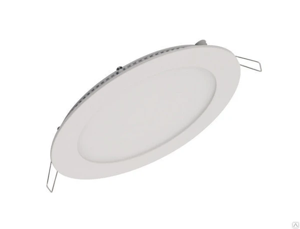 Фото LEDDEX Светодиодная LED панель 11W/1016lm, ø165 x 28 mm, IP44, белый