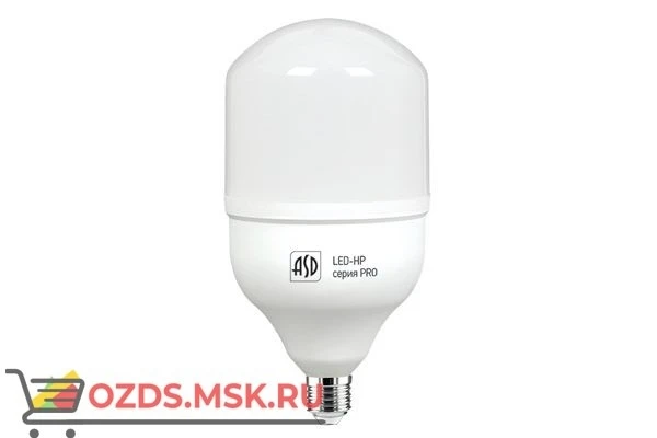 Фото ASD LED-HP-PRO 30Вт Е27 6500К 2700 Лм: Лампа