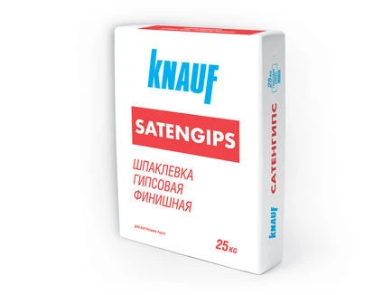 Фото Шпаклевка гипсовая финишная КНАУФ-Сатенгипс 25кг.