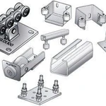 фото Комплект для изготовления откатных ворот с оцинкованной балкой