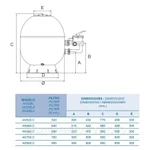 Фото №2 Фильтр Fiberpool AK520.C (10,5м3/ч, D520)