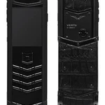 фото Vertu Signature S Design Ultimate Black Alligator сотовые телефоны