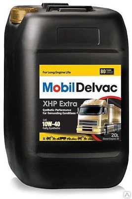 Фото Моторное масло MOBIL DELVAC XHP EXTRA 10W-40