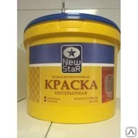 Фото Краска ВД New Star 16 кг Фасадная Матовая белая