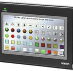 фото Сенсорная панель оператора Omron серии NB, диагональ 10,1” NB10W-TW00B