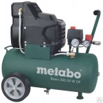 фото Безмасляный компрессор metabo basic 250-24 w of 601532000