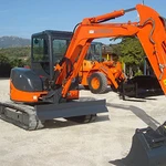 фото Мини-экскаватор Hitachi ZX50U-2 на резиновом ходу