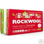 фото Утеплитель базальтовый ROCKWOOL Лайт Баттс Скандик 800*600*50мм (5,76м2)