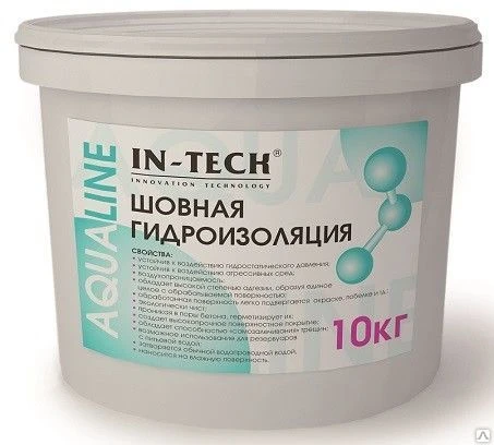 Фото Шовная гидроизоляция IN-Teck Aqualine, 10кг