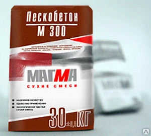 Фото Пескобетон М300 "Магма"