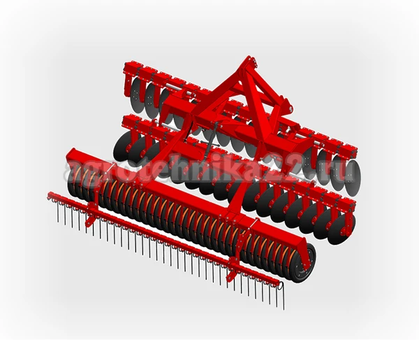 Фото Дисковая почвообрабатывающая навесная машина ДМ-4