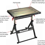 фото Стол сварочный монтажный Nomad™ Economy welding table