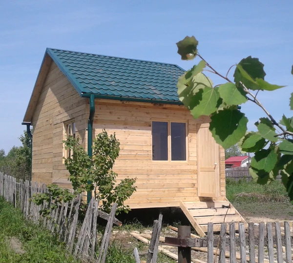 Фото Садовые домики из бруса.