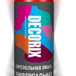 фото Аэрозольный лак DECORIX