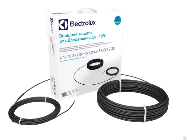 Фото Система антиобледенения Electrolux Antifrost Cable Outdoor EACO 2-30-1700