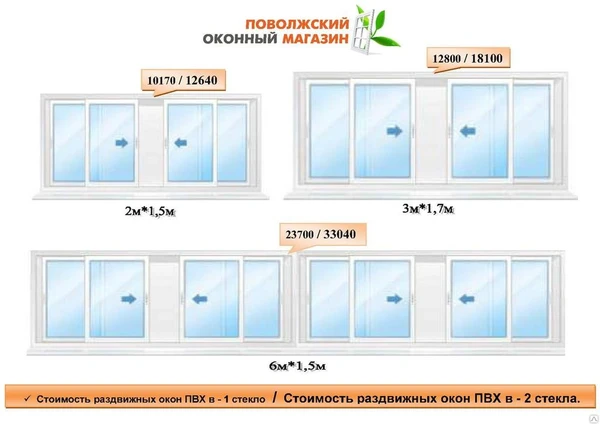 Фото Раздвижные пластиковые окна.