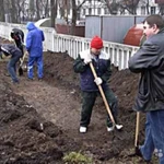 фото Земляные работы, рытье траншей