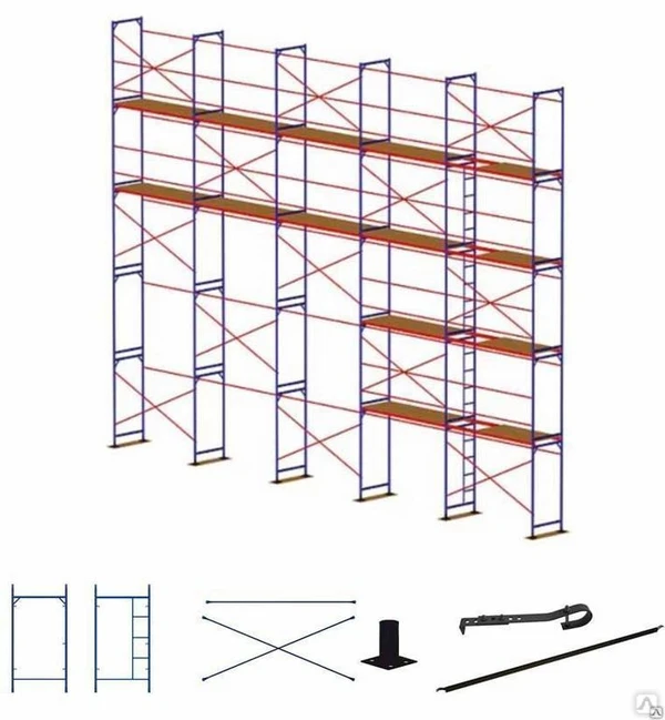 Фото Аренда строительных лесов ЛРСП 200 Без залога