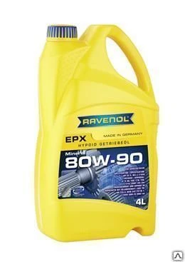 Фото Трансмиссионное масло Ravenol EPX 80w90 GL-5 4л