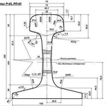 фото Рельсы Р-65 б/у L=12,5 м ± 50 мм без износа