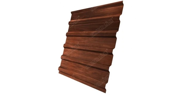 Фото Профнастил С20В 0,45 Print Elite Cherry Wood